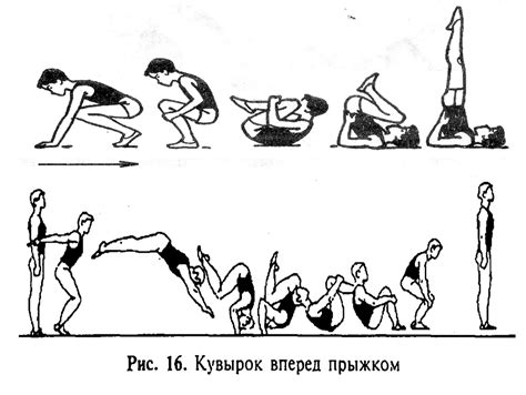 Подготовка к кувырку вперед