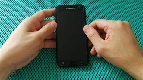 Подготовка к сбросу настроек Samsung J3