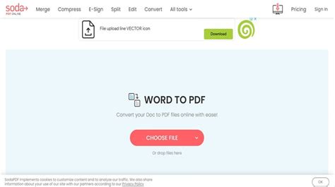 Подготовка к созданию файла PDF из Word на ноутбуке