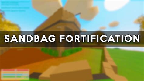 Подготовка к созданию sandbag в Unturned