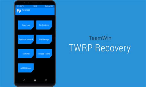 Подготовка к установке TWRP Recovery