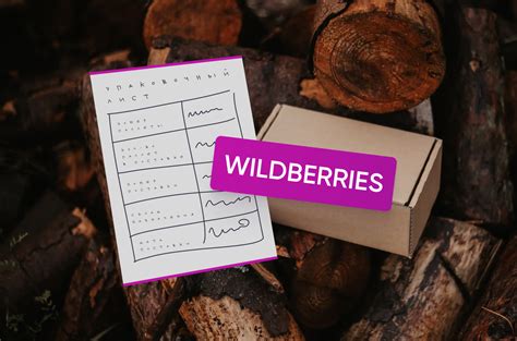 Подготовка упаковочных листов для поставки на Wildberries