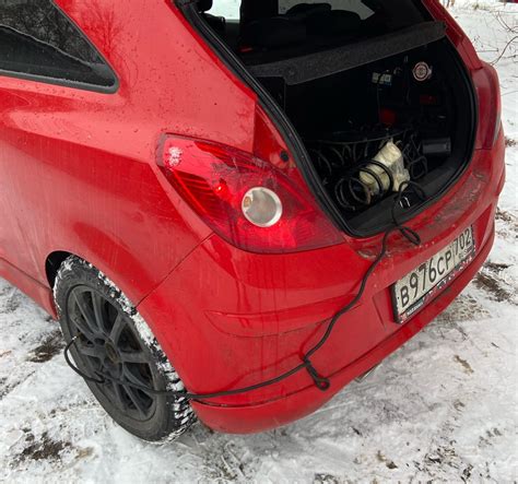 Подготовка Opel Corsa D к установке робота