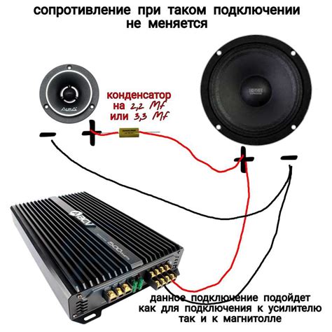 Подключение антенны и динамиков