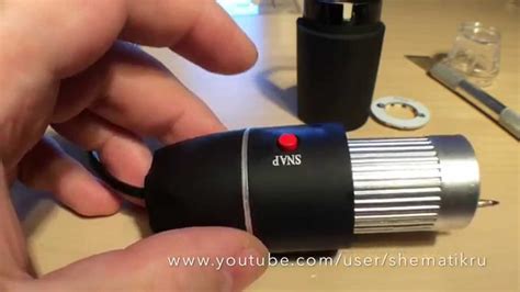 Подключение и настройка USB микроскопа