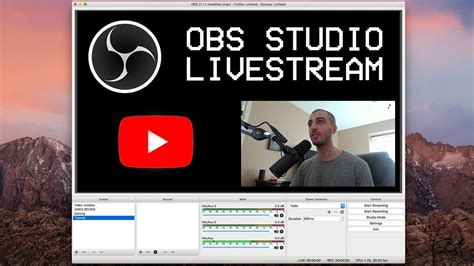 Подключение канала YouTube в OBS Studio