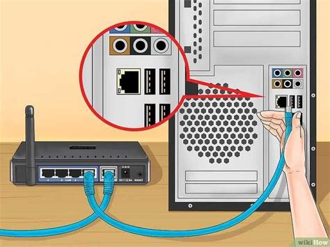 Подключение к проводной сети Ethernet