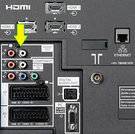 Подключение наушников к телевизору Toshiba