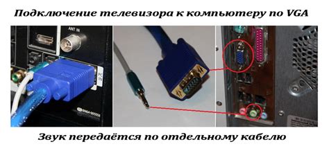 Подключение ноутбука к телевизору через VGA: инструкция