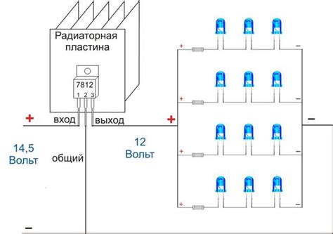 Подключение одного светодиода