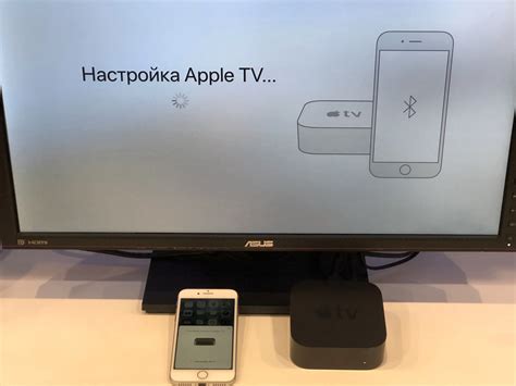 Подключение платформы Apple TV к телевизору по HDMI