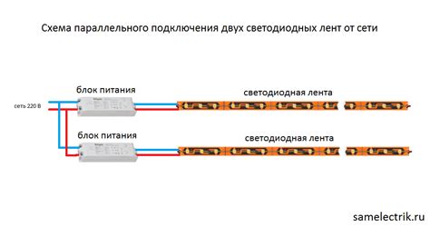 Подключение светодиодной лампы к сети