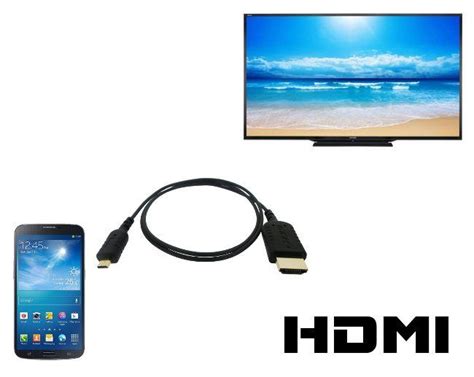 Подключение смартфона Oppo к телевизору Haier посредством HDMI-кабеля