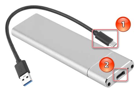 Подключение SSD к USB порту