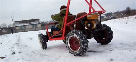 Подробная инструкция по созданию багги из бензопилы