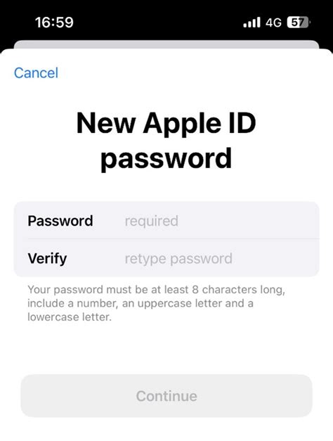 Подтвердите свой Apple ID