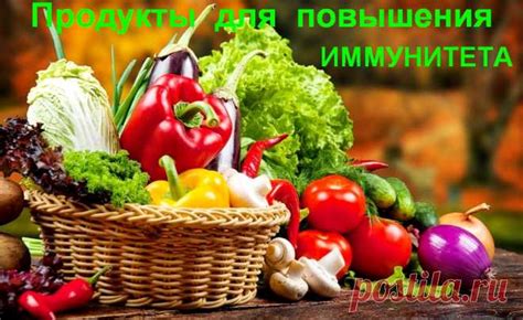 Полезные продукты для повышения иммунитета