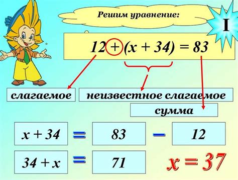 Получение значения неизвестной величины