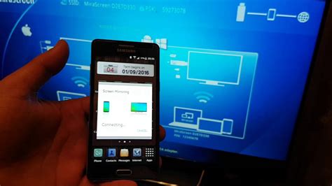 Пользование Mirascreen с телевизором Samsung A51