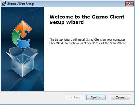 Понимание причин установки gizmo client