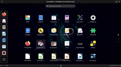 После установки Debian 11 Netinst