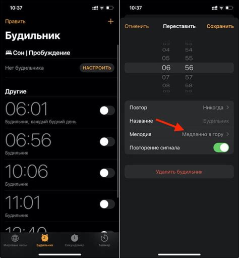 Пошаговая инструкция: как изменить мелодию будильника на iPhone