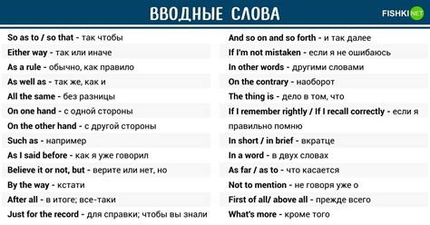 Правила использования выражения на английском