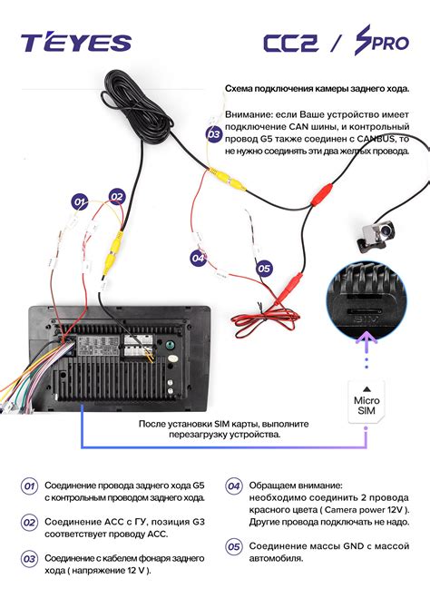 Правильное подключение камеры