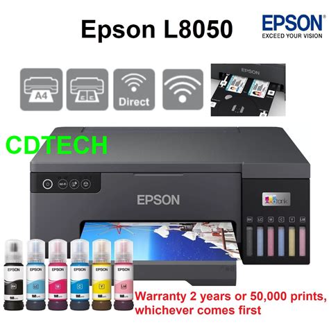 Преимущества использования цветового профиля EPSON L805: