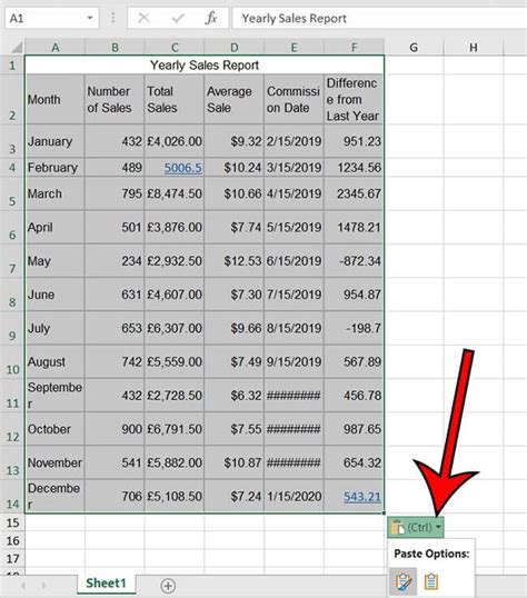 Преобразование документа Word в таблицу Excel