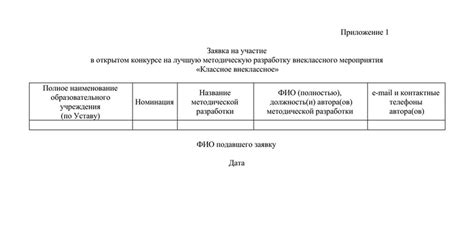 Приложения к положению: простая инструкция