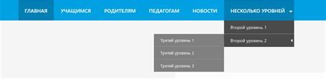 Применение CSS для стилизации горизонтального меню