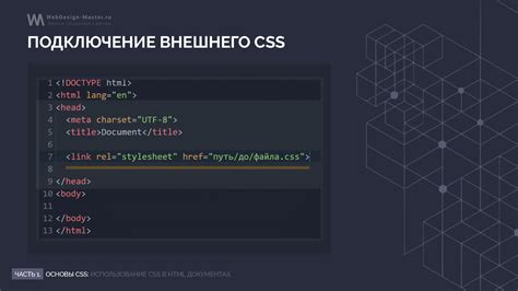 Примеры использования CSS