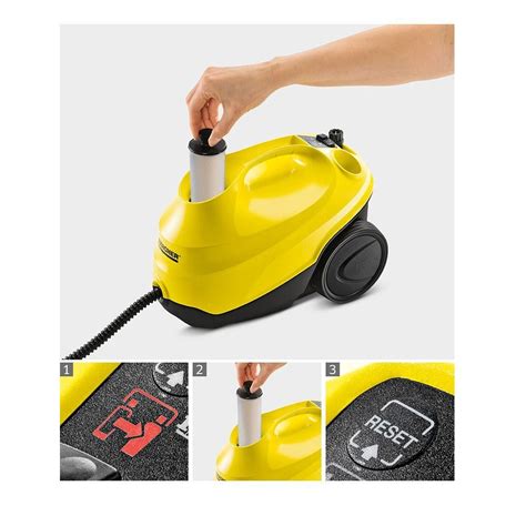 Принципы действия пароочистителя Karcher: Используйте