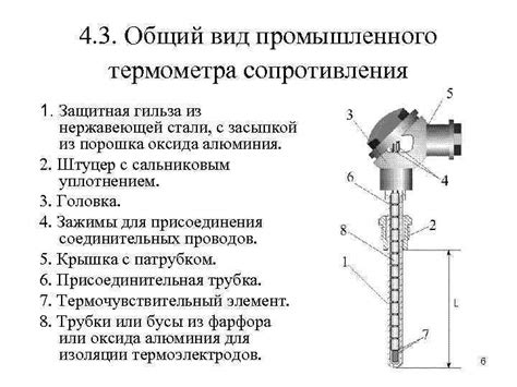 Принцип работы температурного датчика