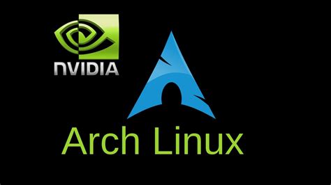 Проверка используемых драйверов Nvidia в Arch Linux