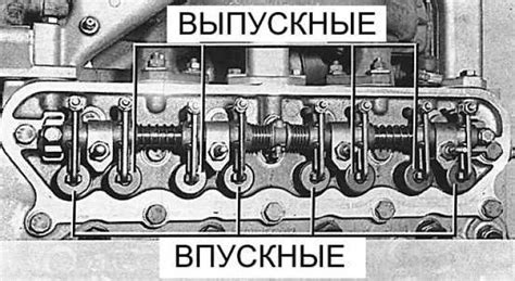 Проверка и корректировка зазоров клапанов