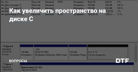 Проверьте доступное пространство на диске