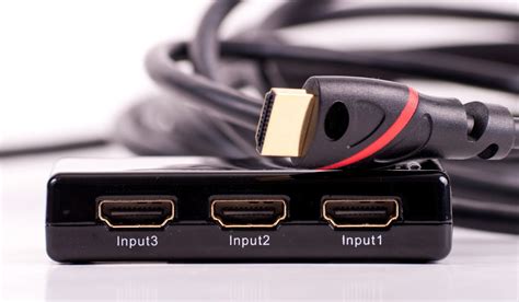 Проверьте соответствие разъемов и кабелей HDMI разветвителя