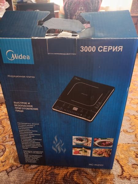 Проверьте электроподключение плиты Midea