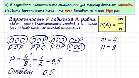 Простые способы расчета вероятности