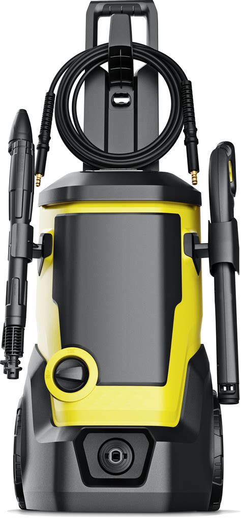 Процесс мойки высокого давления Karcher