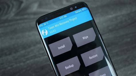 Прошивка через TWRP Recovery