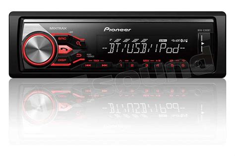 Работа с блютуз на магнитоле Pioneer MVH-X380BT