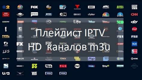 Работа с каналами в Smart IPTV