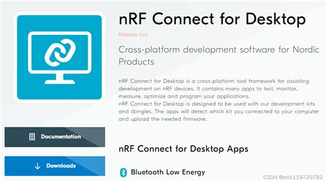 Работа с NRF Connect