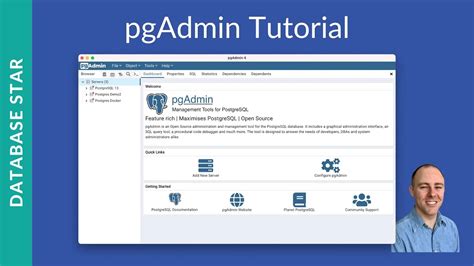 Работа с pgAdmin 4: основные функции