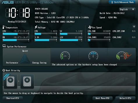 Различия между UEFI и BIOS