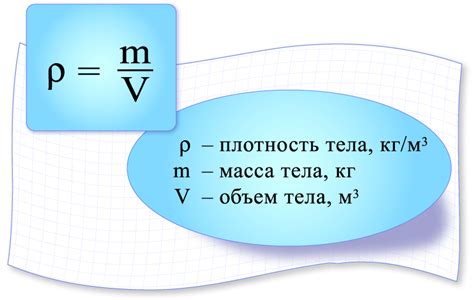 Различные единицы измерения плотности и их преобразование в кг/м3