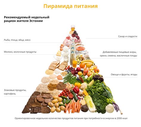 Рацион сбалансированных продуктов